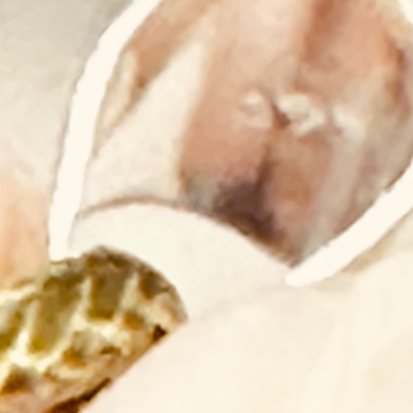 925 Sterling Silver Plated Prehnite Crystal Pear Shaped Genuine Stone EUC - Picture 9 of 13